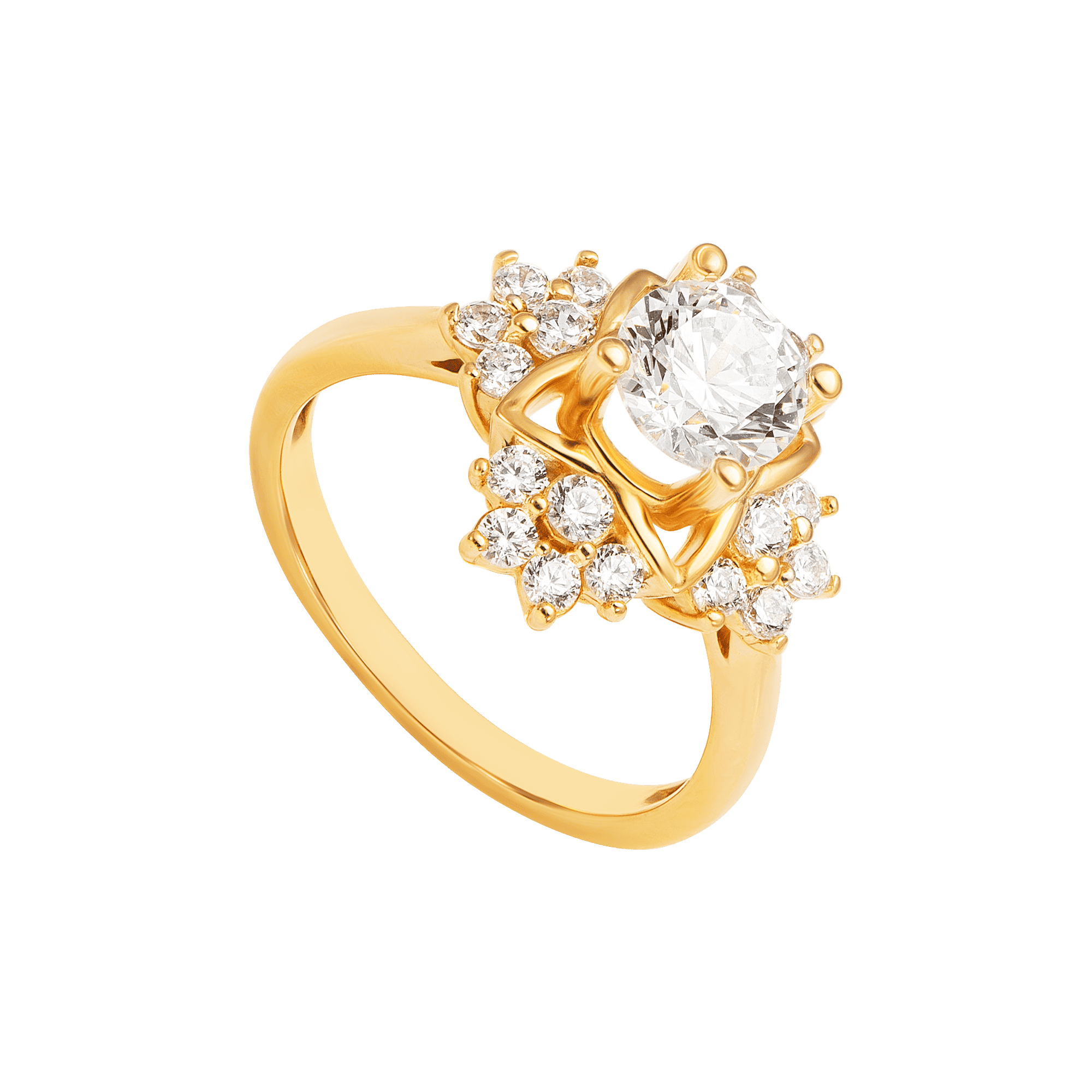 Nhẫn Vàng 18K đính đá CZ PNJ XMXMY001792