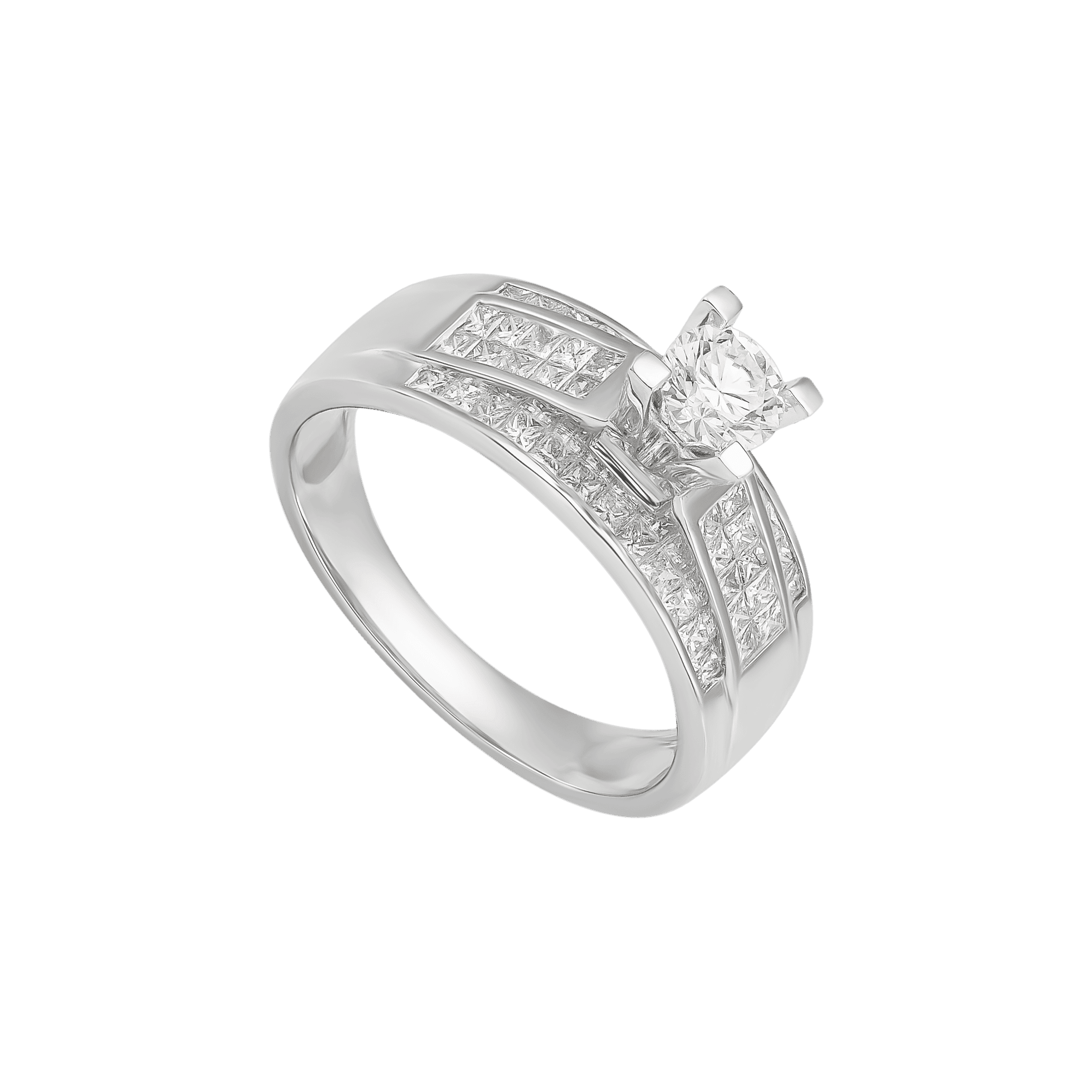 Nhẫn Vàng trắng 10K PNJ XMXMW000121