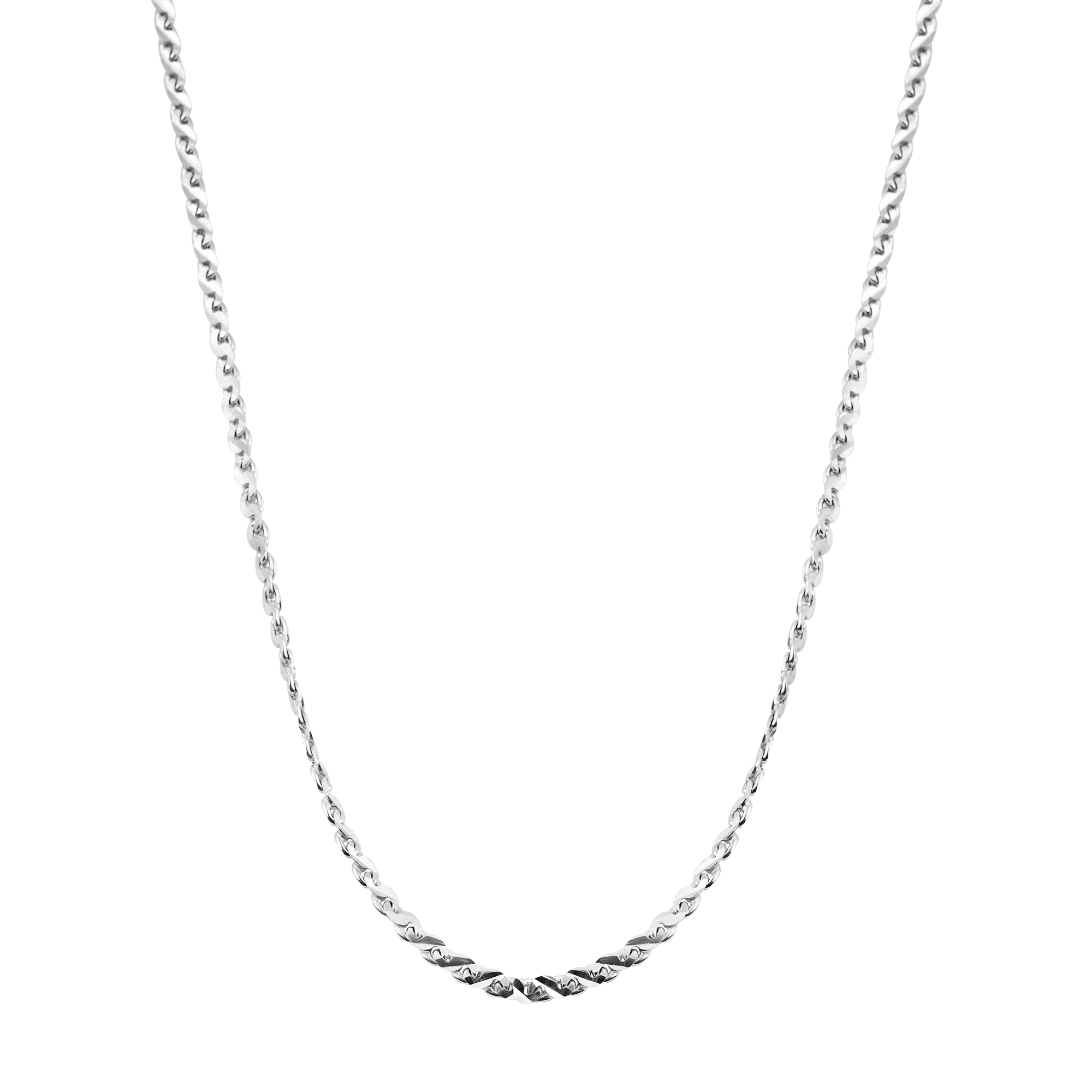 Dây chuyền Vàng trắng 18K PNJ MANCODE 0000W000317