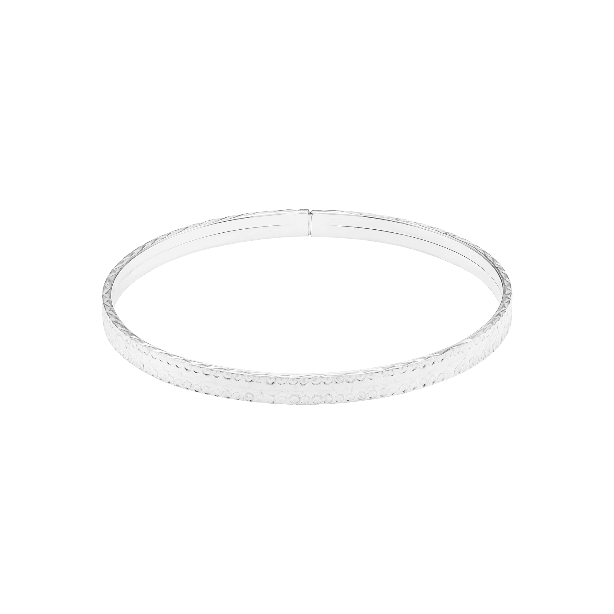 Vòng tay Vàng trắng Ý 18K PNJ 0000W000436