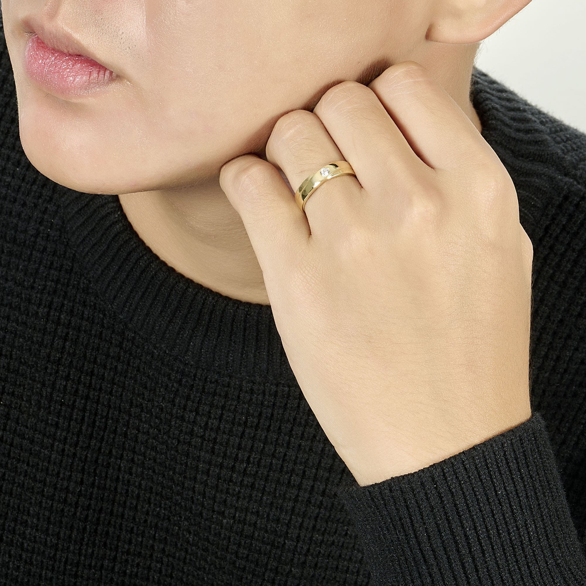 Nhẫn cưới nam Vàng 18K PNJ XM00Y000879