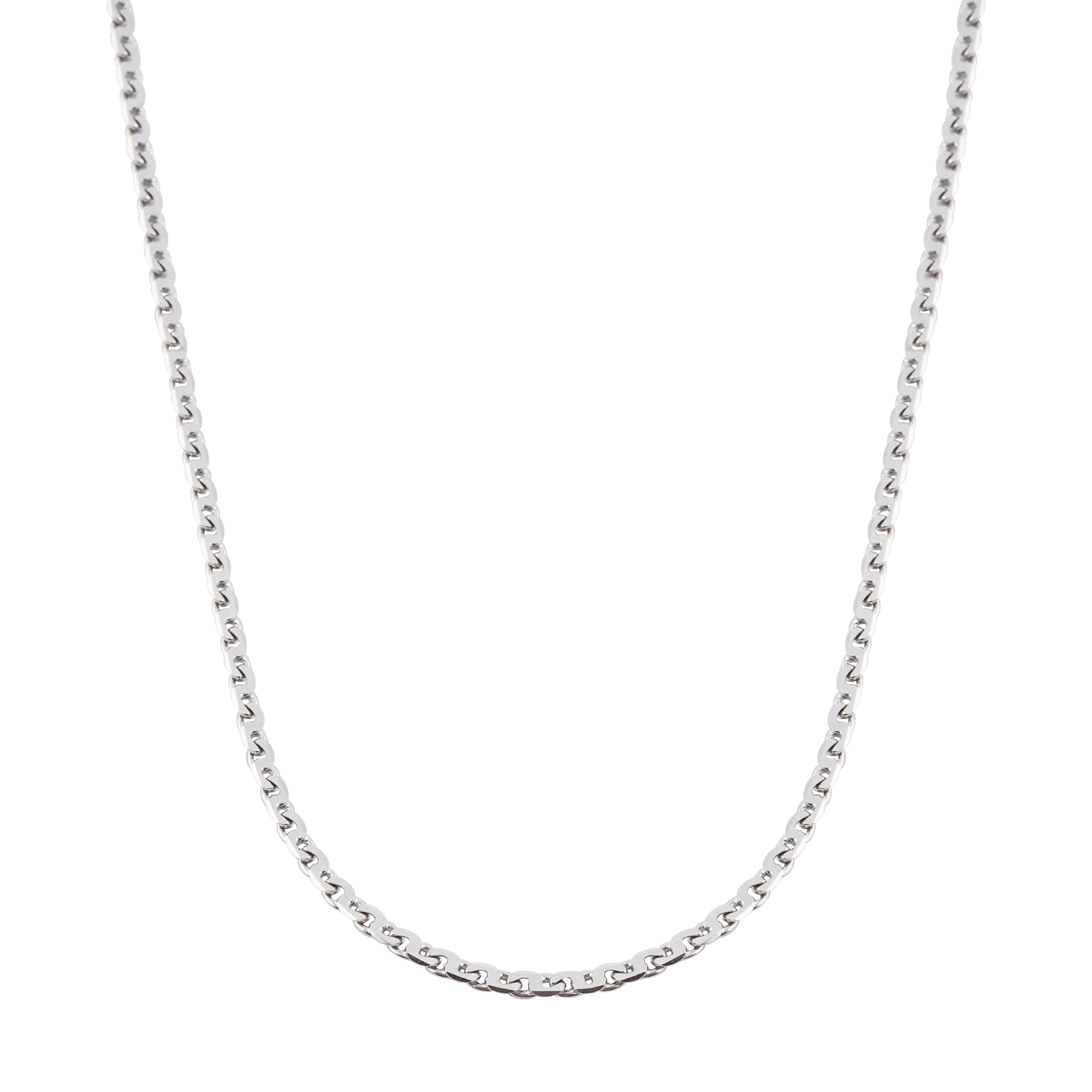 Dây chuyền Vàng trắng 18K MANCODE PNJ 0000W000322